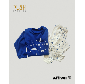 Night Stars Blue Pajamas