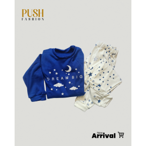 Night Stars Blue Pajamas